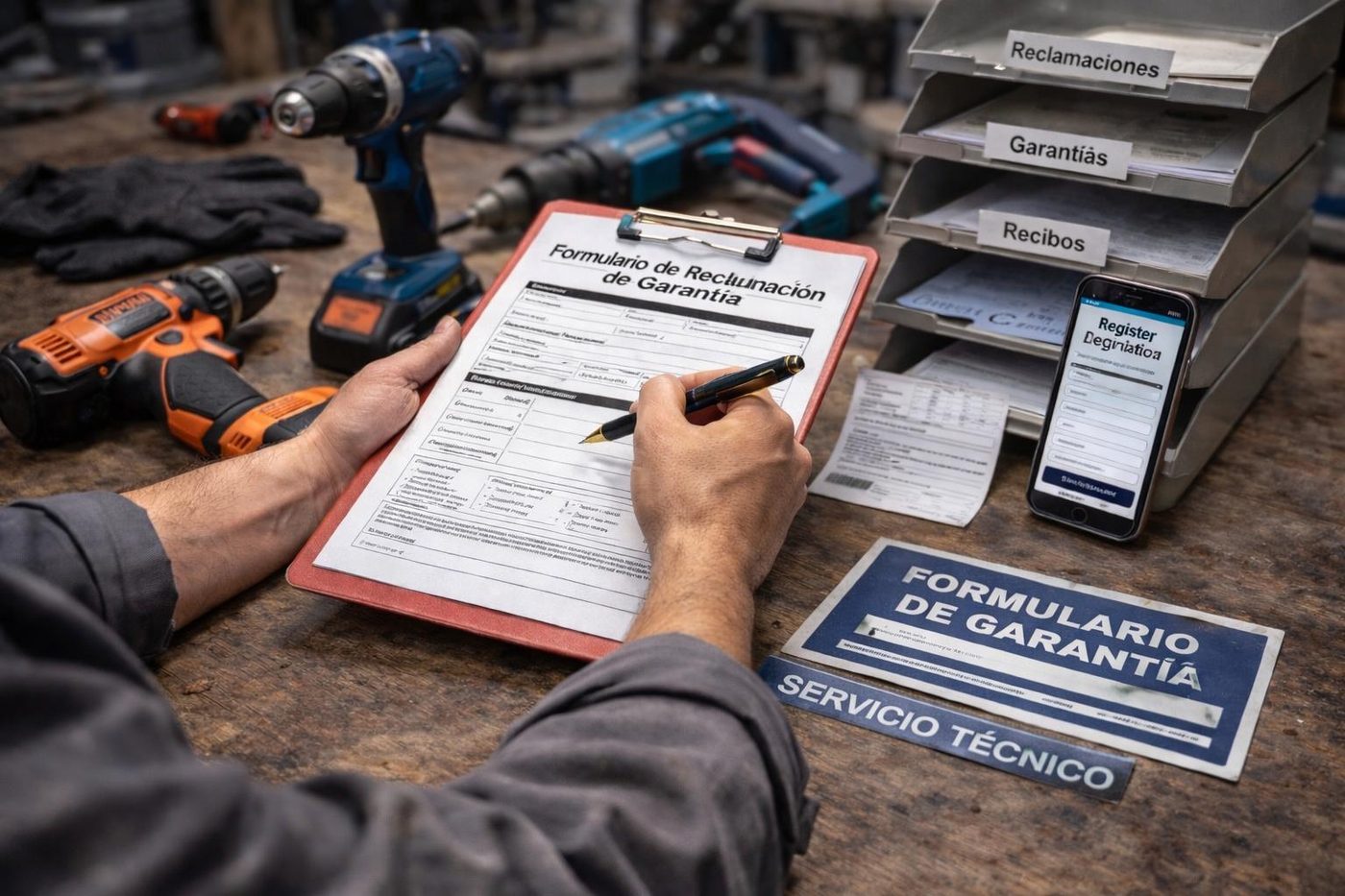 Gestión de garantías con fabricantes
