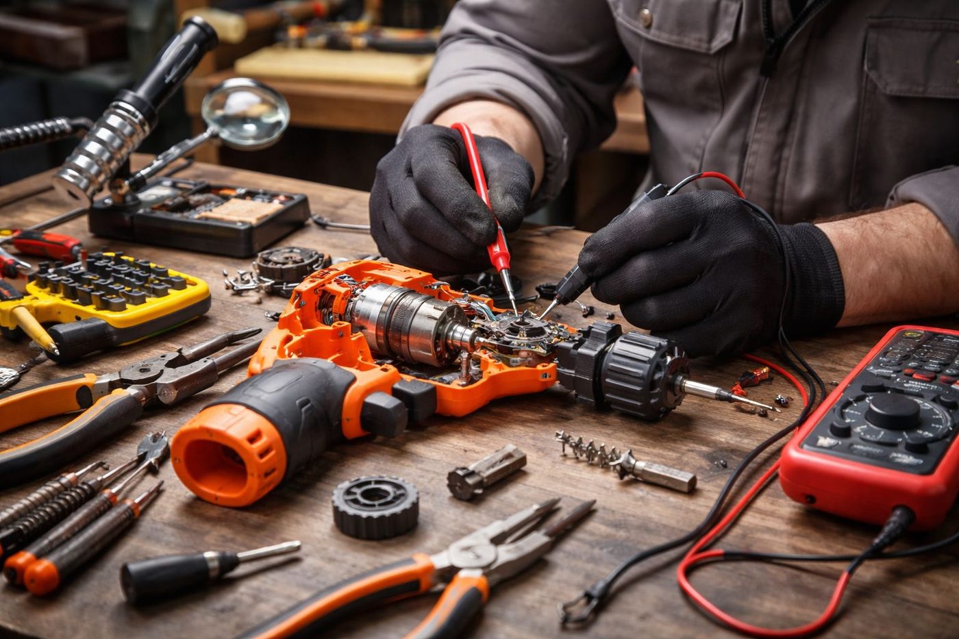 Reparación de herramientas eléctricas